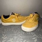 Vans Off The Wall Yellow Suede Low Top Ultracush Sneaker Shoe 5m 6 5w 500664
