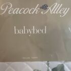 New Peacock Alley Babybed Crib And Duvet Sheets 38x52 With Pillow Set