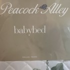 Peacock Alley Babybed Crib Coverlet   Duvet 38x52   Pillow   Nwt