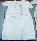 Lot Of 4 Antique Long Doll   Infant Gowns Dresses