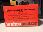 Webra 40 Rc Engine Black Head  6 5  Ccm  Silverline