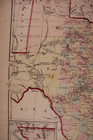 1875 Map Of Texas By A  K  Johnson  14x19 - 07
