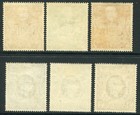 Gb Kgvi 1939-48 High Values 2s6d-  1 Sg 476-478c Hinged Mint  cat    425 As U m 