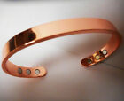 Pure Copper Bracelet Magnetic Arthritis Therapy Energy Healing Pain Relief  Gift