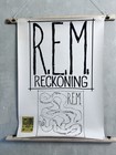 Vintage 1984 R e m  Reckoning Promo Poster Irs Records   1985 Tour Guest Pass
