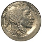 1936 Buffalo Nickel Ngc Au58 Struck 10  Off Center Error Coin