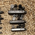 Vintage Set Of  8  Heimann Mfg  Co  Transfer Screw Sets