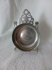 Williamsburg Restoration Stieff Pewter Porringer Handled Bowl 4 1 2  Cw15-6 Vtg