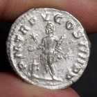Emperor Elagabalus Denarius 222ad Ancient Roman Empire Silver Coin Xf Rome