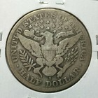 1901-s   Vg-   Barber Half Dollar  Ly And Part It     1     Combined Shipping