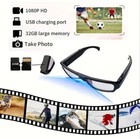 1080p Detective Smart Deluxe Spy Glasses With 32gb Memory Card