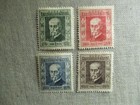 Czechoslovakia  Scott  B133-b136  Used