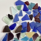 2lb Lot Sea Glass Machine Tumbled Beach Glass Beautiful Assorted Colors 0 5-2   
