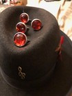 Red Bicycle Reflectors Jewelstwo Schwinn Harley J c Higgins  Super Reflectors