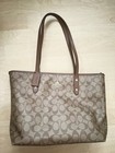 Authentic Brand New Coach F58292 City Zip Tote Bag Khaki saddle
