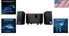 28w Usb Powered 2 1 Computer Speakers With Subwoofer   Touch Control Lighting