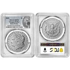 Presale - 2025  1 Morgan And Peace Silver Dollar 2pc Set Pcgs Ms70 Fs Morgan    