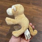 Rare Ganz Brown Monkey Miniature Magnet Mates Stuffed Animal Plush Toy 4  Htf