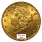Gold  20 Liberty Double Eagle Ngc pcgs Graded Coin  ms61 