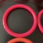 Vintage 80 s-90 s Neon Plastic Bracelets Retro Vg Condition Lot Of 6