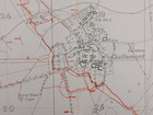 Ww1 Battle Of The Somme Trench Map  delville Wood  Montauban  Guillemont Etc 