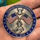 Semiquincentennial 250 Years Usa Challenge Collector Coin 2  America Bpoe Elks
