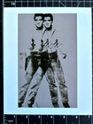 Double Elvis Print By Andy Warhol From Nyc Moma 7 X 8 5 Inches Card 