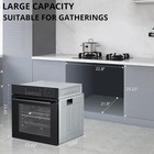 24  Built-in Steam Wall Oven With Convection Bake  3000w Powerful Electric Oven