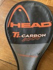 Head Tennis Racquet  racket  Ti  Carbon 5000 Grip 4 3 8 -  3 Orange Gray Black
