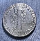 1944-p Mercury Dime Silver Bu Business Strike Us Coin Uncertified 