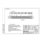 Bl634 Leaf Chain X 10 Feet For Forklift Masts And Hoisting   2 Connecting Links