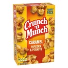  4 Pack  Crunch  n Munch Caramel Popcorn With Peanuts  12 Oz 
