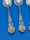 Set Of 4 Silver Plate Teaspoons 1847 Rogers Bros Charter Oak