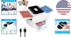 Rechargeable Low Noise Card Shuffler - Automatic For 1-2 Decks   Effortless Play