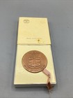 Nos Israel Commemorative Bronze Medal Twenty-fifth Anniversary Of The State 1973