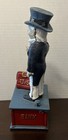 Vintage Uncle Sam Cast Iron Mechanical Bank Working Incomplete