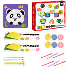 Punch Needle Kit Kids Needle Craft 6 Set Animal Punch With Pattern For Beginner 