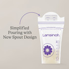 Lansinoh Breast Milk Storage Bags 50 Ct 6 Oz 4-pack Fast Ship Usa