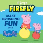 First Peppa Pig Light Up Timer Toothbrush With Extra Soft Bristles  1 Count