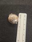 Vintage Sterling Silver Mini Pill Box 925 Hand Engraved Scroll Keepsake Tiny 6g