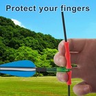 4 Sets Bow String Finger Savers Archery Finger Guards Shooting Practice Reliable