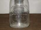 Vintage 5 1 2  High Connelly Bros   1 2 Half Pint Milk Bottle