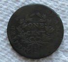 1798 1c Bn Draped Bust Large Cent Style 2 Hair Rare Key Date Vg Corroded