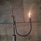 Make-do Early Light  Candle   Rush Holder