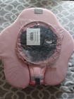 Mambobaby Non-inflatable Baby Float 3-24 Months Pink With Canopy And Foot Rest