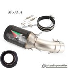 For Kawasaki Ninja Zx4r Zx4rr 2023-2024 Exhaust Link Pipe Muffler Silencer