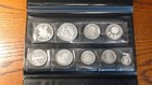 Very Rare 1969 Republic Of Guinea 9 Coin Silver Proof Set Of Coins W Display coa