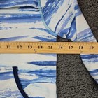 Ivivva Girls Hoodie Blue White Striped Logo Size 10