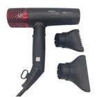 Taiff Turbo Digital Professional Hair Dryer 2400w Ionic Ceramic Black Red