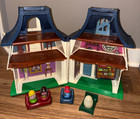 Vintage 1976 Hasbro Weebles Haunted House Playset Ghost Witch Furniture W  Box